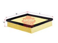 SAKURA,, Air Filter (Element), 13 71 8 511 668, A-30940, BMW