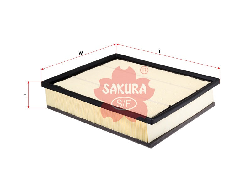 ไส้กรองอากาศ(ไส้กรอง) SAKURA, 2H0129620A, A-31140, VOLKSWAGEN (123610)