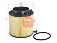 Air Filter (ဒြပ်စင်)၊ SAKURA၊ 8K0133843၊ A-31210၊ AUDI (127244)