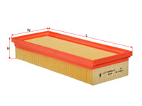 SAKURA,, Air Filter (Element), 8R0133843K, A-31220, AUDI