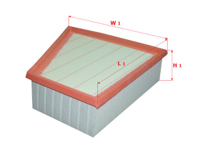 SAKURA,, Air Filter (Element), 6Q0 129 620B, A-31790, SKODA