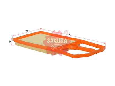SAKURA,, Air Filter (Element), 036 129 620 F, A-31870, SEAT