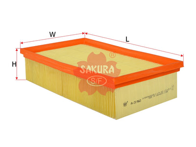 SAKURA,, Air Filter (Element), 5Q0 129 620 D, A-31960, SKODA