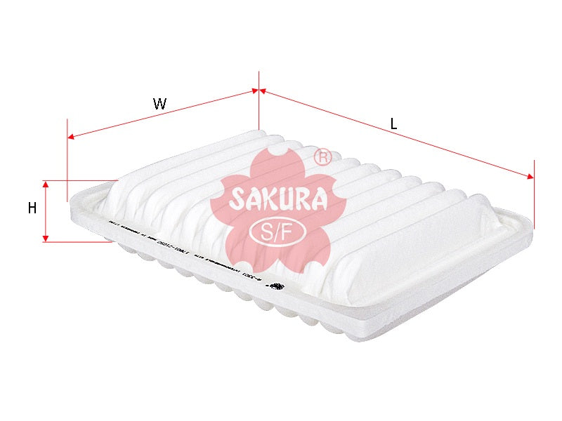 SAKURA,, Air Filter (Element), V9112-0032, A-3301, TOYOTA