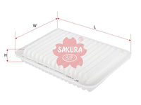 SAKURA,, Air Filter (Element), V9112-0036, A-3303, TOYOTA