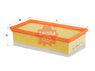SAKURA,, Air Filter (Element), 17801-0R010, A-3305, TOYOTA