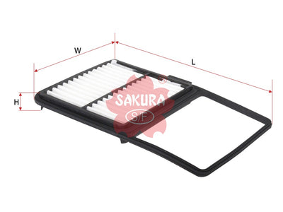 SAKURA,, Air Filter (Element), AY120-TY075, A-3313, TOYOTA
