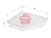ไส้กรองอากาศ(ธาตุ) SAKURA, 17801-0R030, A-3314, TOYOTA (124194)