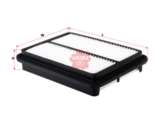 SAKURA,, Air Filter (Element), 17801-87104-000, A-3320, TOYOTA