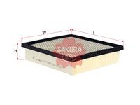 Air Filter (ဒြပ်စင်)၊ SAKURA၊ 4861756AA၊ A-33410၊ LEXUS (124223)
