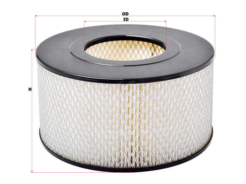 SAKURA,, Air Filter (Element), 17801-67070, A-33420, TOYOTA