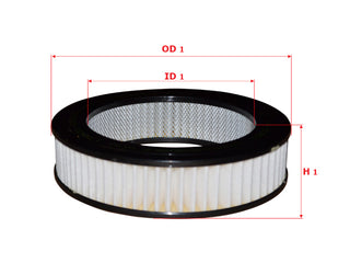 SAKURA,, Air Filter (Element), 17801-25010, A-3351, TOYOTA