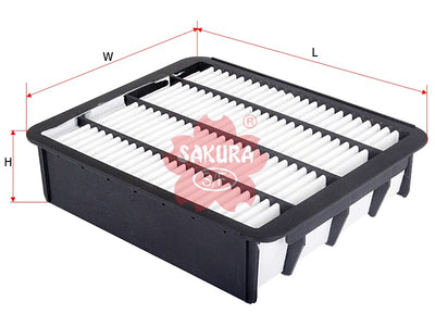 SAKURA,, Air Filter (Element), 17801-30070, A-33730, TOYOTA