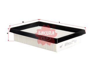 SAKURA,, Air Filter (Element), 17801-21060, A-33750, TOYOTA