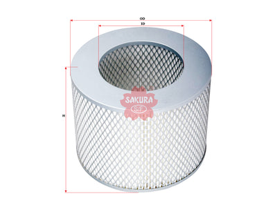 SAKURA,, Air Filter (Element), 17801-67050, A-33820, TOYOTA