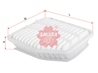 ไส้กรองอากาศ(ไส้กรอง) SAKURA, 17801-26010, A-33870, LEXUS (124236)