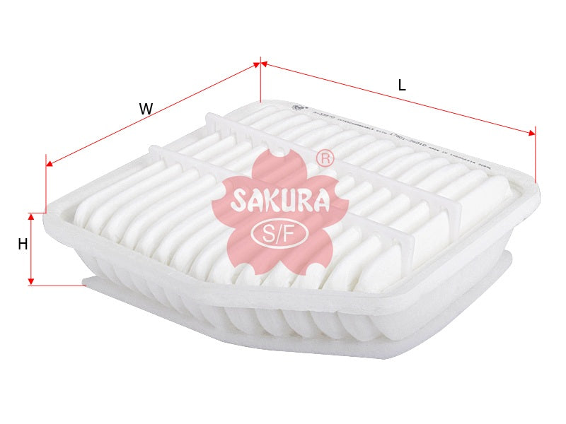 SAKURA,, Air Filter (Element), 17801-26010, A-33870, LEXUS