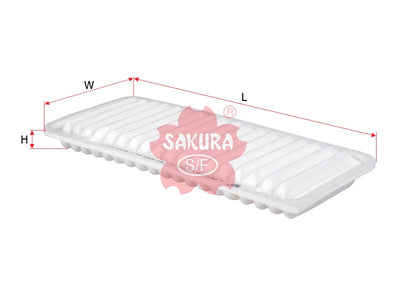 SAKURA,, Air Filter (Element), AY120-TY090, A-33890, TOYOTA
