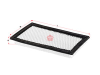 SAKURA,, Air Filter (Element), 4891694AA, A-3601, JEEP
