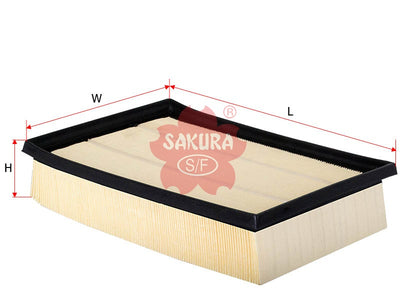 ไส้กรองอากาศ(ธาตุ), SAKURA, LR 003011, A-37930, LAND ROVER (125519)