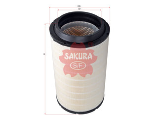 SAKURA,, Air Filter (Element), 1531311981208, A-38030, FAW