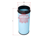 SAKURA,, Air Filter (Element), 4592056389, A-38040, FAW