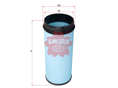 SAKURA,, Air Filter (Element), 4592056389, A-38040, FAW