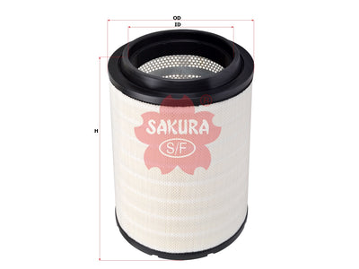 SAKURA,, Air Filter (Element), 4592056695, A-38050, FAW