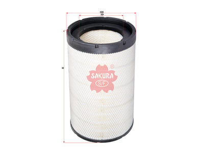SAKURA,, Air Filter (Element), 1109010-T3800, A-38100, DONGFENG
