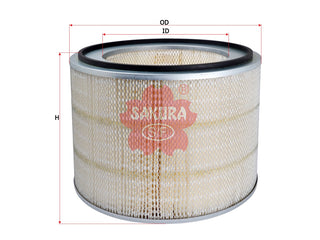 SAKURA,, Air Filter (Element), 4P-0710, A-4403, CATERPILLAR
