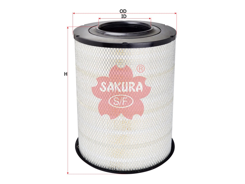 ไส้กรองอากาศ(ธาตุ) SAKURA, 3946497, A-44270, CUMMINS (127295)