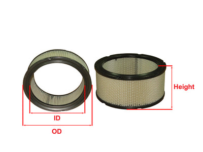 SAKURA,, Air Filter (Element), 140B-601, A-45120, TOWMOTOR
