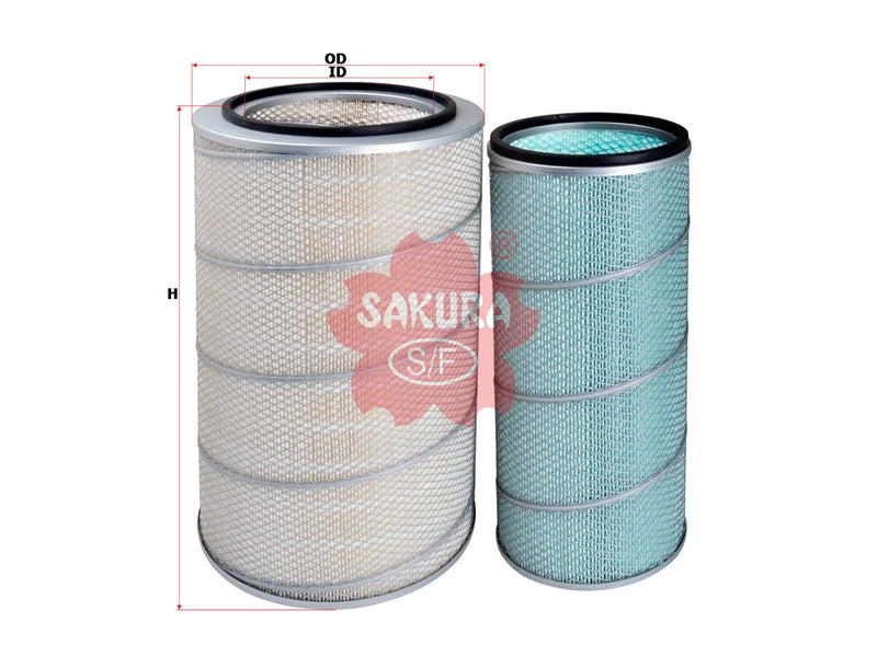 กรองน้ำมันเครื่อง(ไส้กรอง) SAKURA, K68091827AA, EO-53870, JEEP (124786)