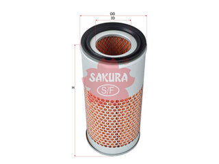SAKURA,, Air Filter (Element), ESR2747, A-4907, LAND ROVER