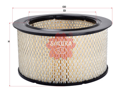SAKURA,, Air Filter (Element), R8556, A-4909, ROTOR COMP
