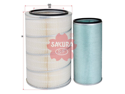 SAKURA,, Air Filter (Element), QY1400-07, A-49400-S, BEIBEN