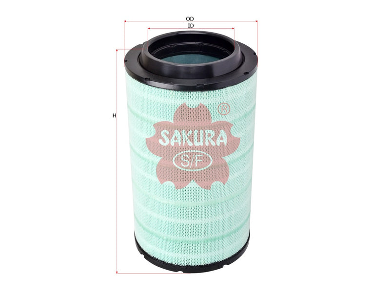 SAKURA,, Air Filter (Element), 1789291, A-49480, DAF
