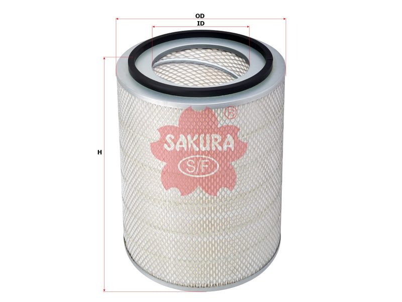 SAKURA,, Air Filter (Element), D5HZ-9601D, A-5001, FORD