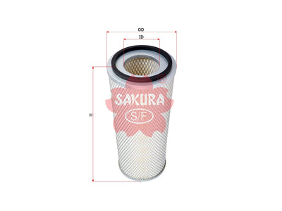 SAKURA,, Air Filter (Element), 9641, A-5007, LEYLAND-DAF