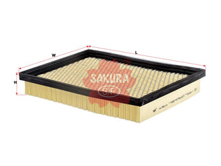 SAKURA,, Air Filter (Element), AS01-13-Z40-9A, A-5014, MAZDA