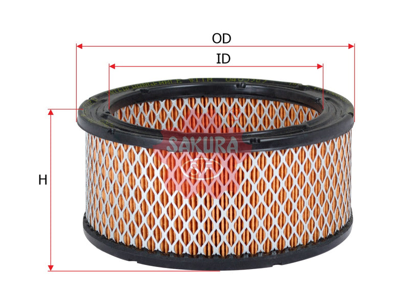 SAKURA,, Air Filter (Element), 880 181, A-5026, FORD