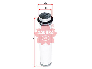 SAKURA,, Air Filter (Element), F 205 200 091 010, A-5114, VOLKSWAGEN