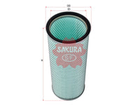 SAKURA,, Air Filter (Element), A 003 094 16 04, A-5318, MERCEDES-BENZ