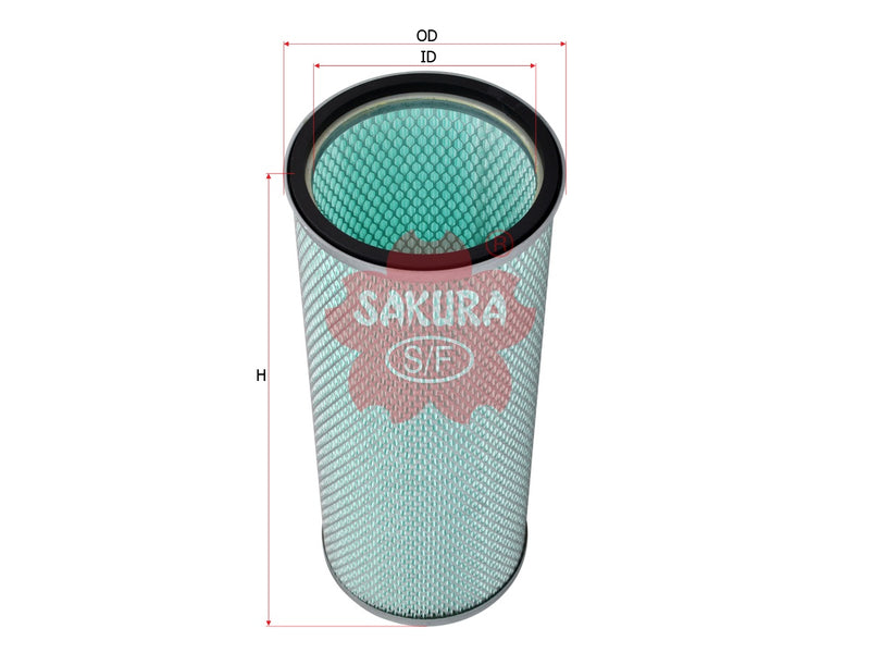 SAKURA,, Air Filter (Element), A 003 094 16 04, A-5318, MERCEDES-BENZ