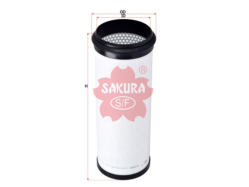 ไส้กรองอากาศ(Element) SAKURA, 81.08304.0095, A-5321, MAN (125466)