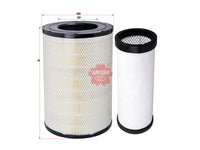 SAKURA,, Air Filter (Element), A63 452 803 06+A63 452 802 06, A-5330-S, VOLKSWAGEN