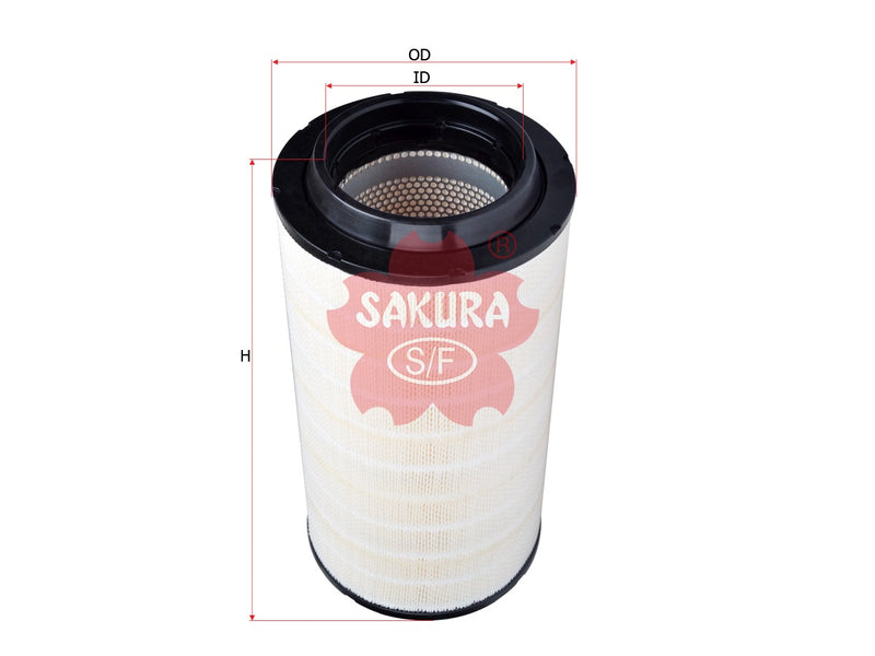 ไส้กรองอากาศ(ไส้กรอง) SAKURA, 476 094 00 04, A-5331, MERCEDES-BENZ (125202)