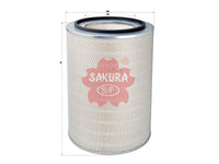 SAKURA,, Air Filter (Element), 8.319.143.188.0, A-53350, MERCEDES-BENZ