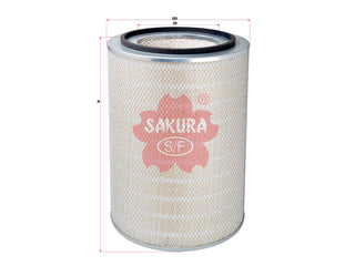 SAKURA,, Air Filter (Element), 8.319.143.188.0, A-53350, MERCEDES-BENZ