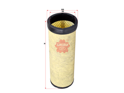 SAKURA,, Air Filter (Element), 376 094 83 04, A-53420, IVECO